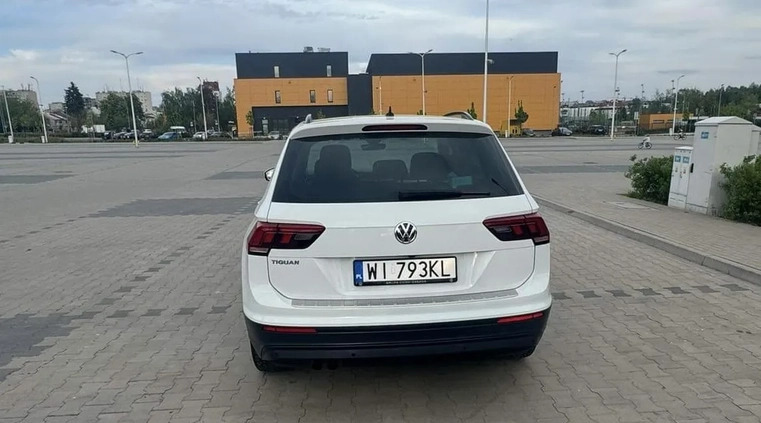 Volkswagen Tiguan cena 114900 przebieg: 83000, rok produkcji 2020 z Warszawa małe 172